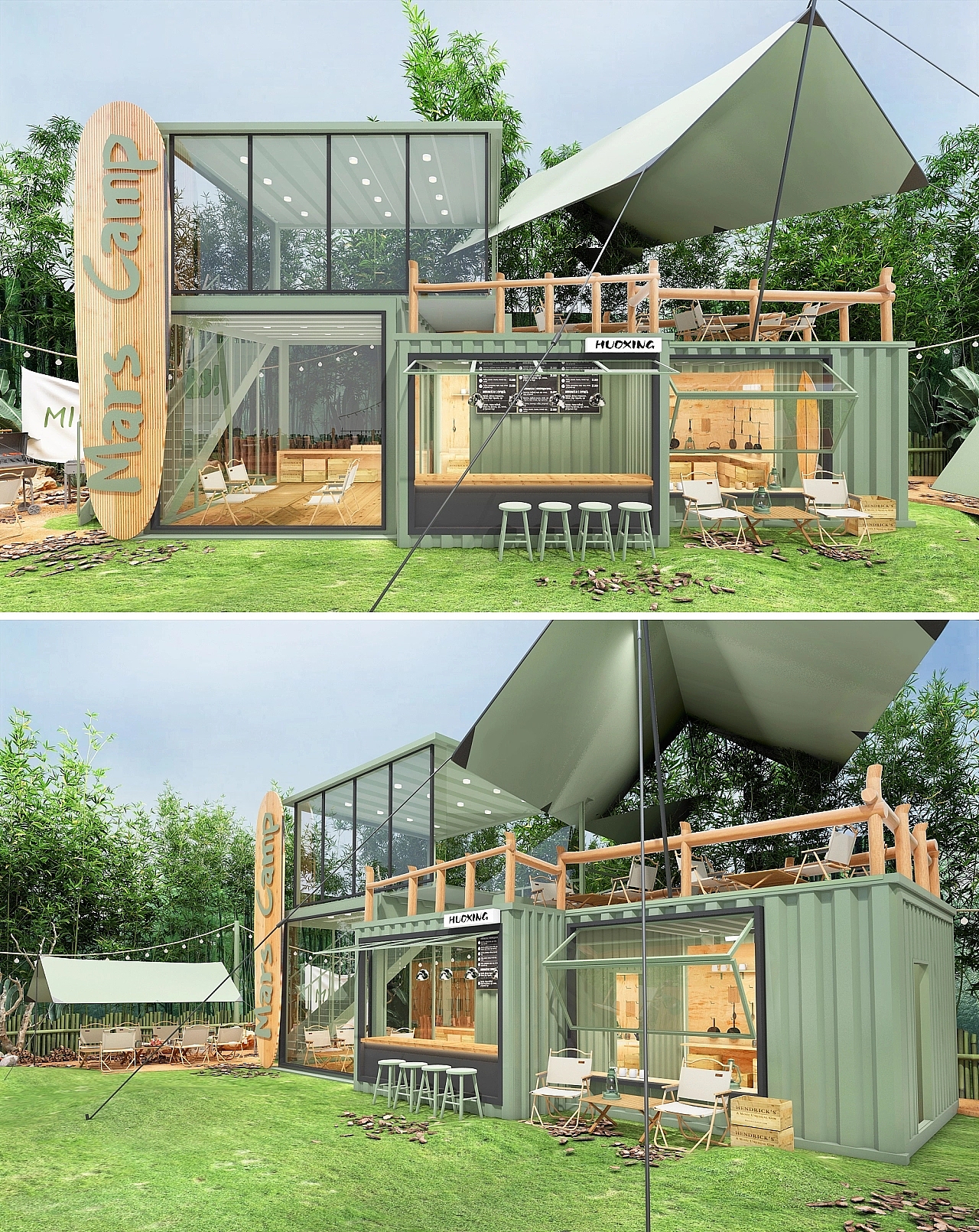 营地空间设计（图ZMzY0OTMwMjc2） - 场景 - 站酷设计师Z433013699原创素材 - 站酷ZCOOL