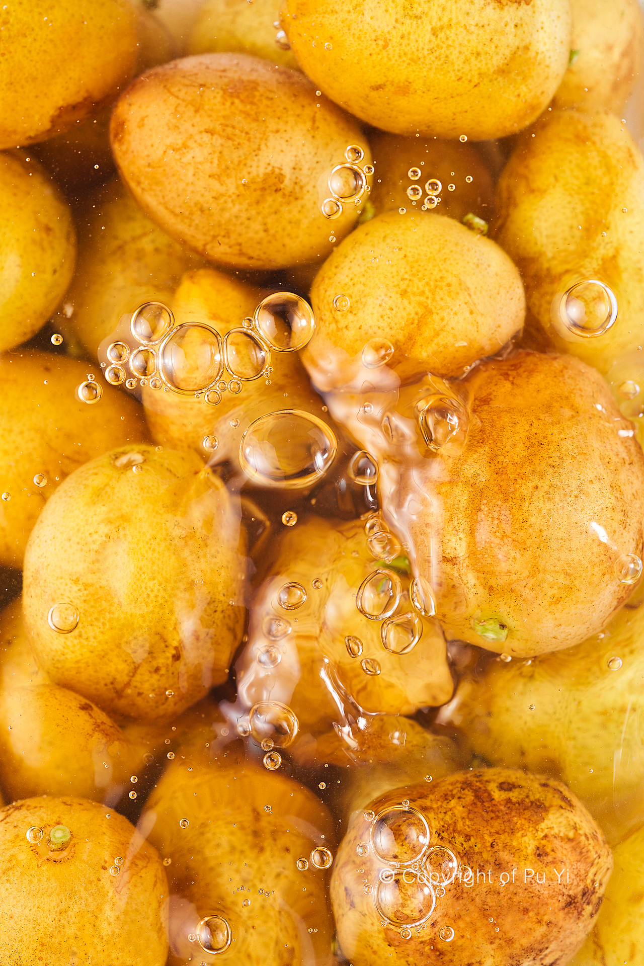 深圳美食拍摄「 野萃山 」黄皮饮品上新海报