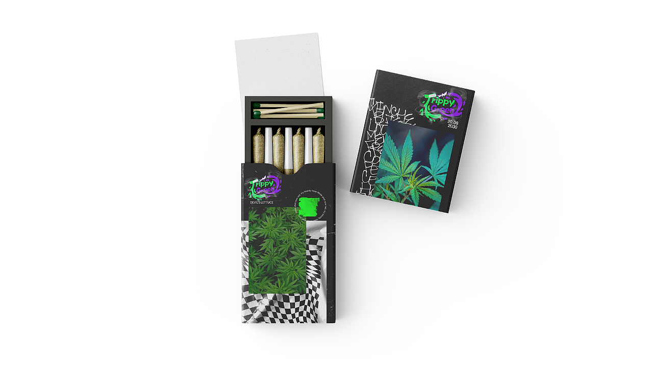 Trippy Green 美国烟草公司品牌设计（图ZMzA5ODY1MzAw） - 品牌 - 站酷设计师六月与初一原创素材 - 站酷ZCOOL