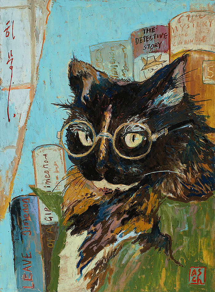 《吾辈是猫》8周年.总结(图ZMzUyMDgzMTUy) - 艺术插画 - 站酷设计师Asch修原创素材 - 站酷ZCOOL