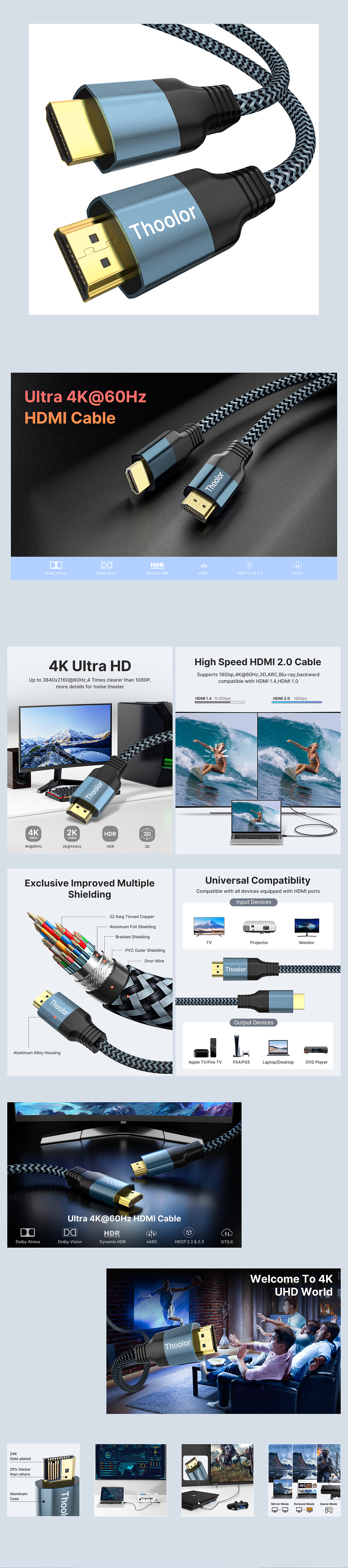 《HDMI高清视频线》