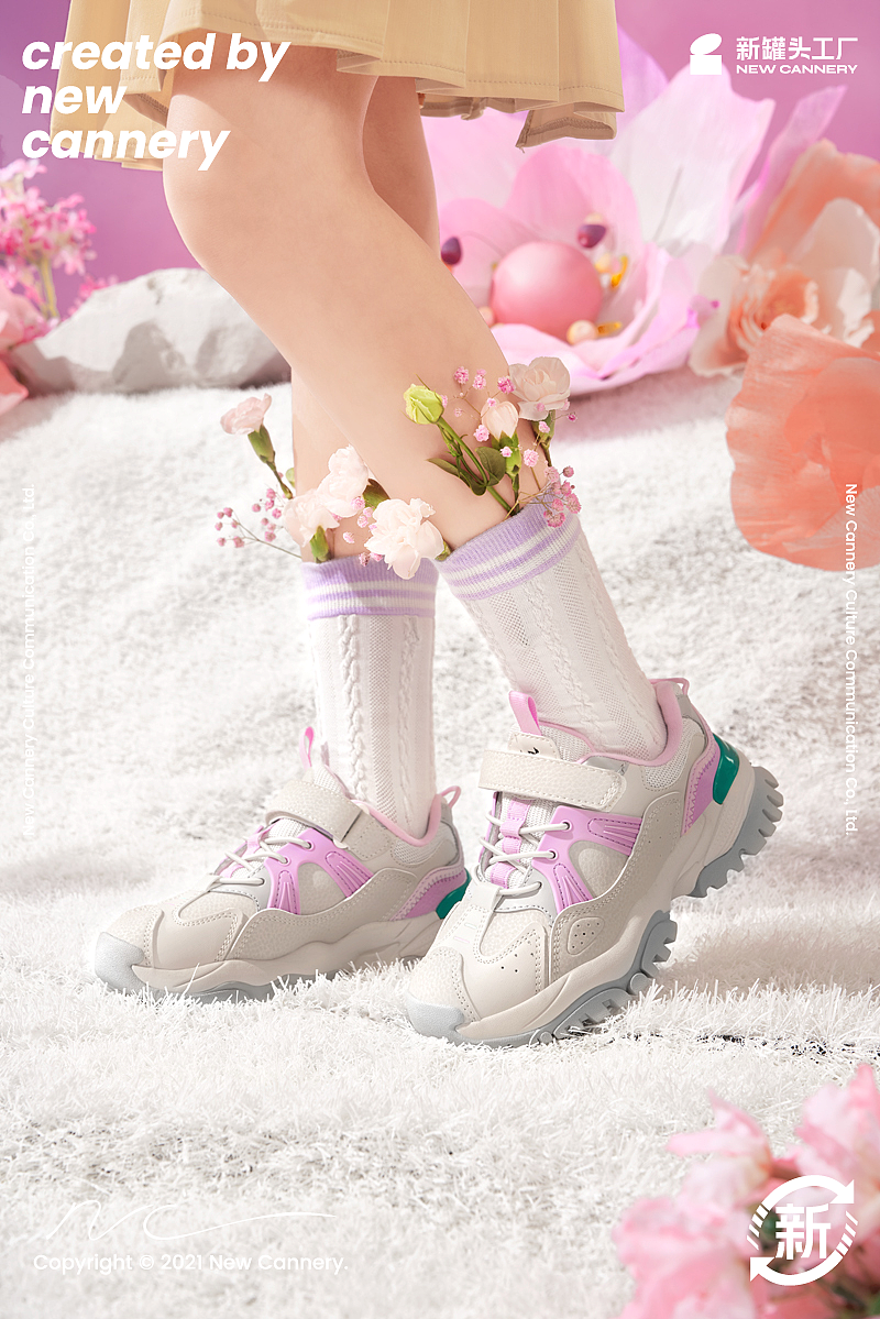 创意视觉『 森马｜山野系列童鞋 』✖ 新罐头（图ZMzAxMTk3MTU2） - 产品摄影 - 站酷设计师新罐头视觉策略原创素材 - 站酷ZCOOL