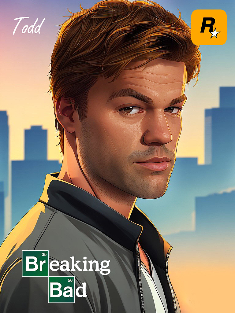 GTA版《絕命毒師》人物群像（圖ZMzU0MDQ4NjIw） - 藝術(shù)插畫 - 站酷設(shè)計師零度暗物質(zhì)原創(chuàng)素材 - 站酷ZCOOL