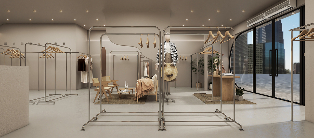 服装店效果图