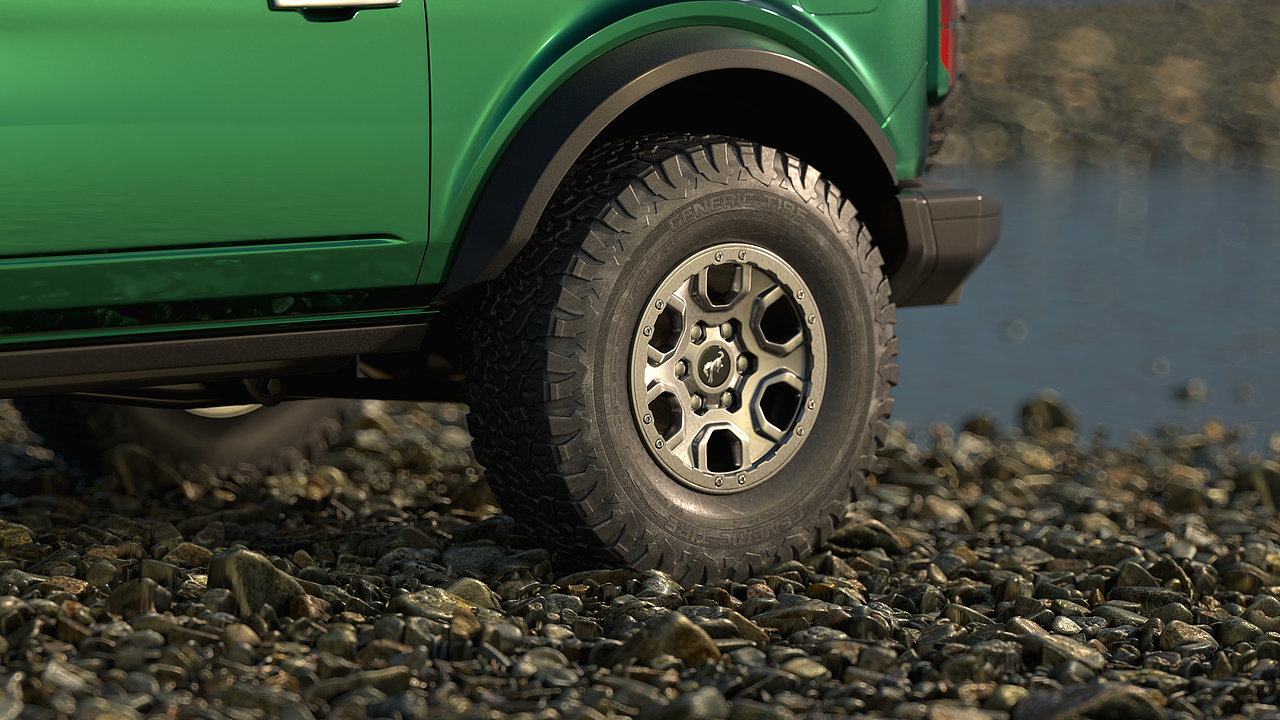 汽车场景细节渲染