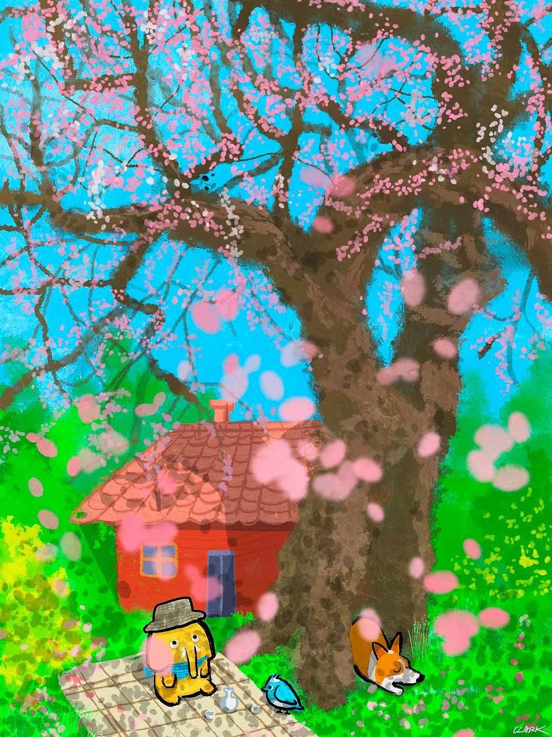 噗噗象（图ZMzI1MjMzMjIw） - 艺术插画 - 站酷设计师猛犸Clark原创素材 - 站酷ZCOOL