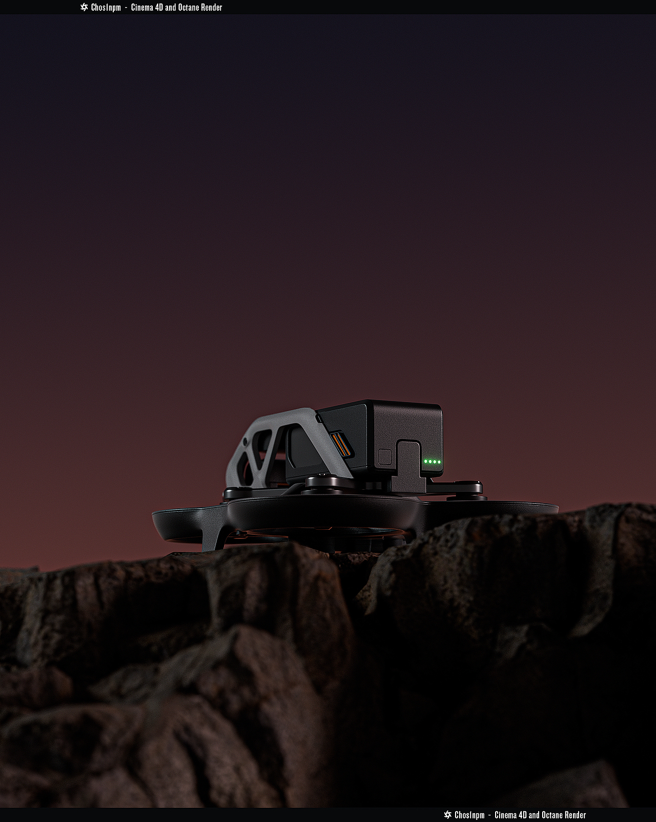 DJI AVATA无人机 × 灭蚊灯