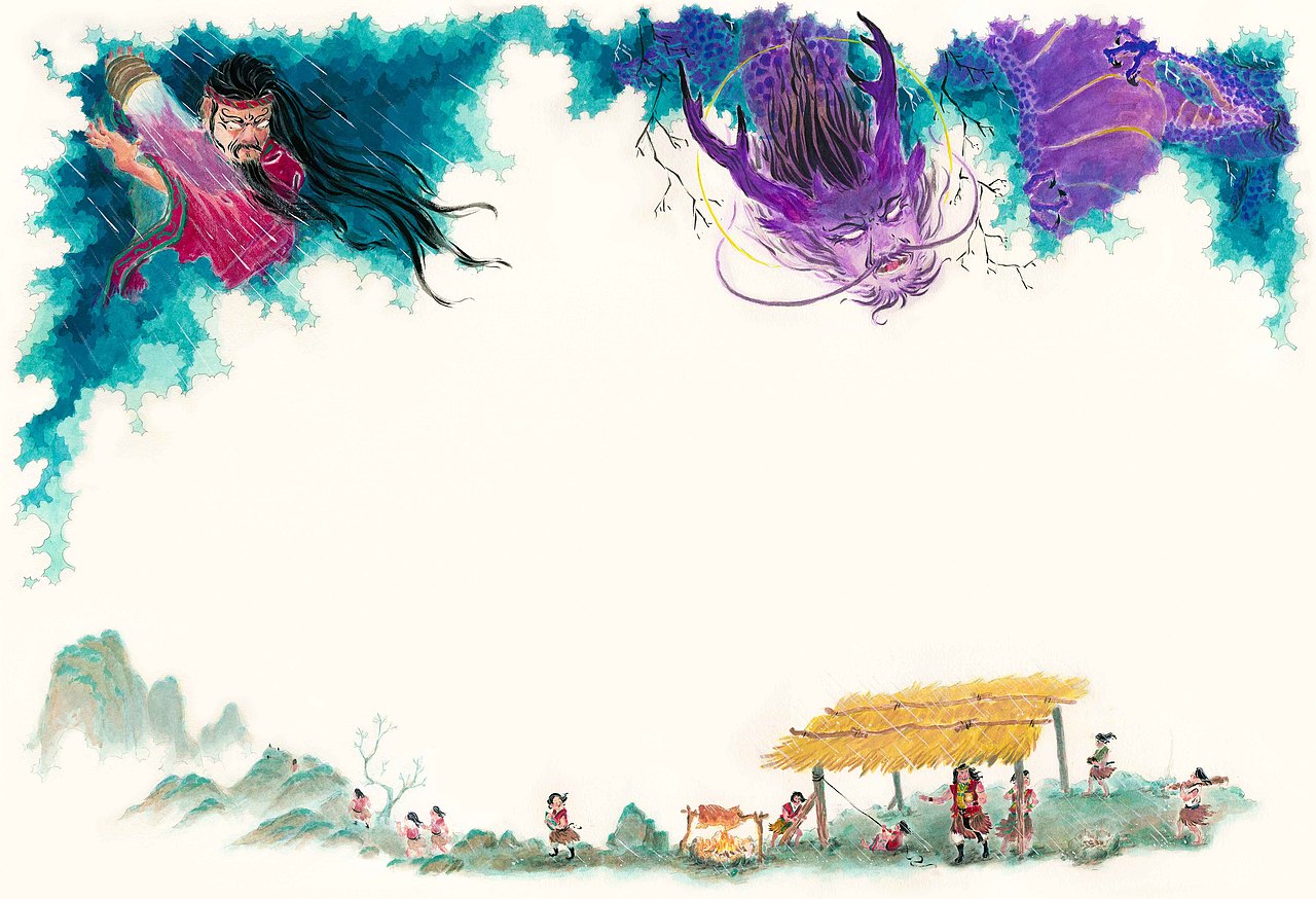 儿童杂志插画~神话题材