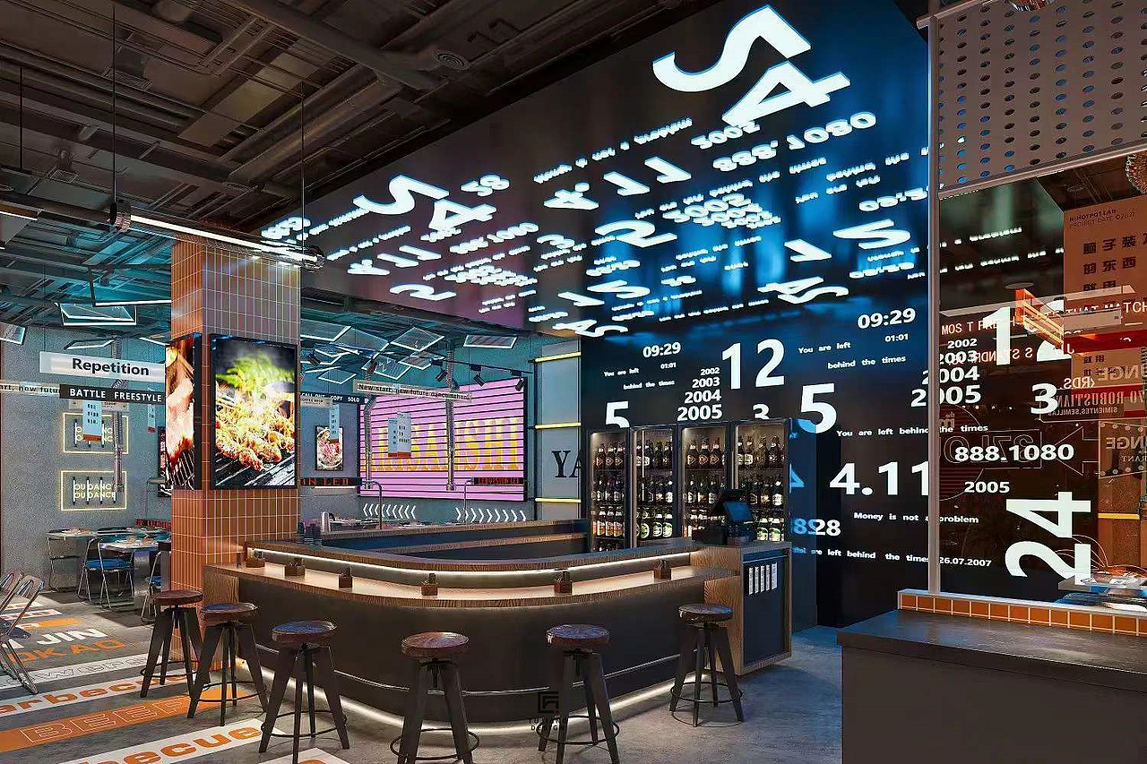 朋克风餐厅|解放自我 张扬个性