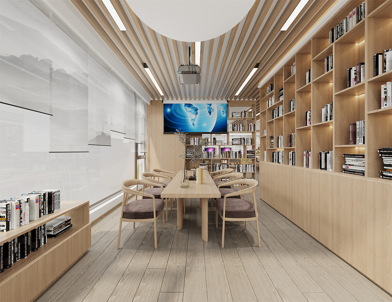 图书馆:文艺风与工业风撞了个满怀