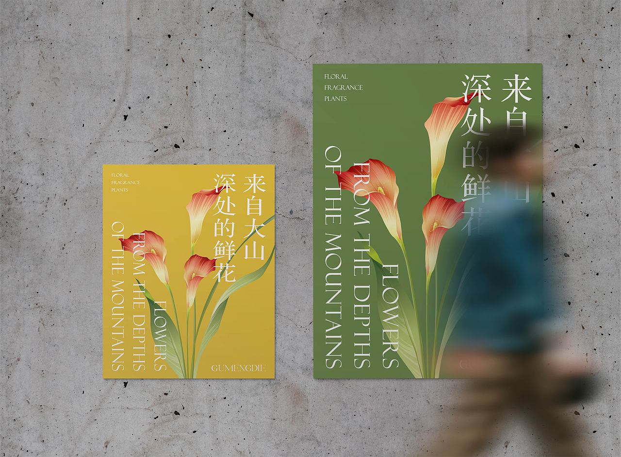 谷梦蝶品牌提案(花艺 · 绿植 · 香薰)(图ZMzA1MDQ5NDY0) - 品牌 - 站酷设计师不二DEYU原创素材 - 站酷ZCOOL