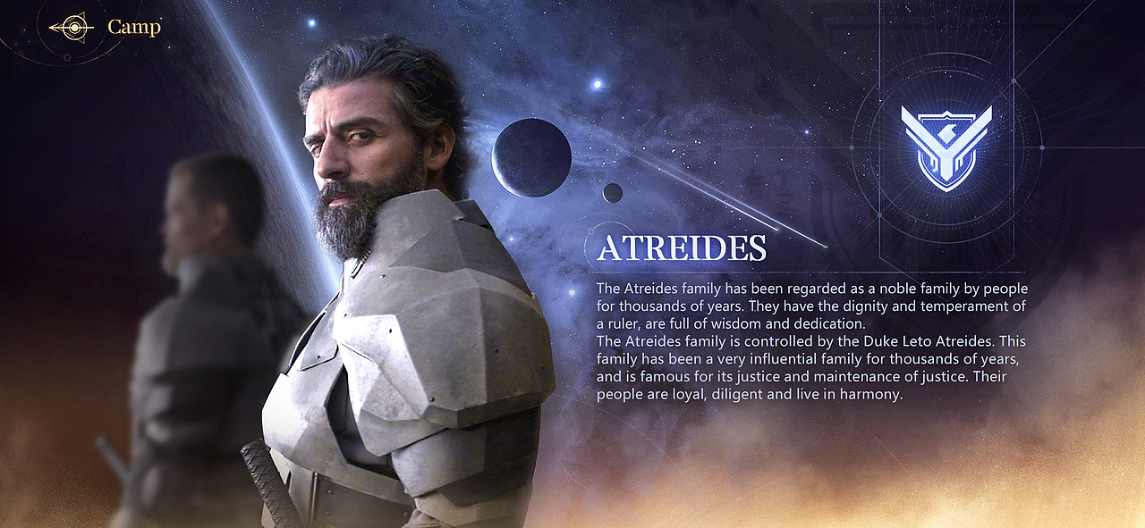 《沙丘》-虚拟游戏项目UI设计