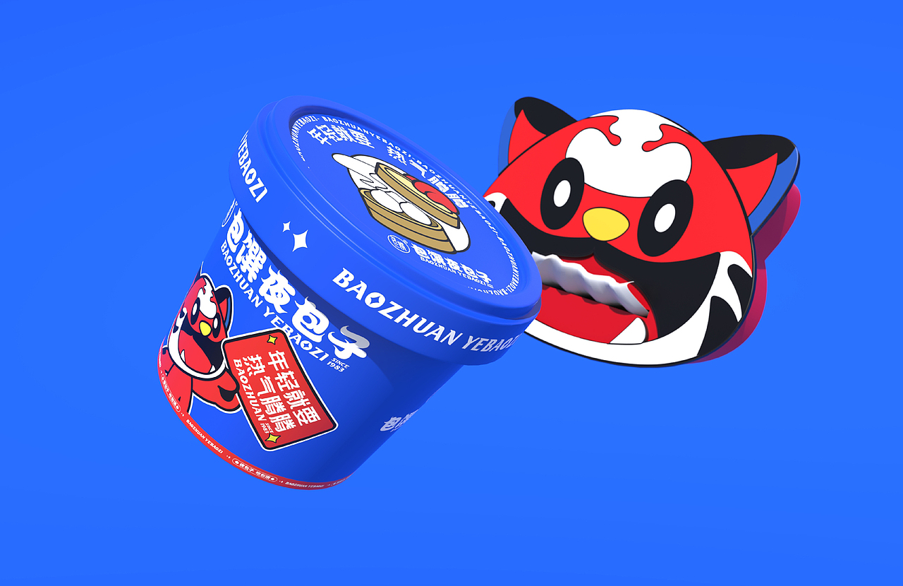 【包馔夜包子】品牌视觉IP升级|万物天泽案例