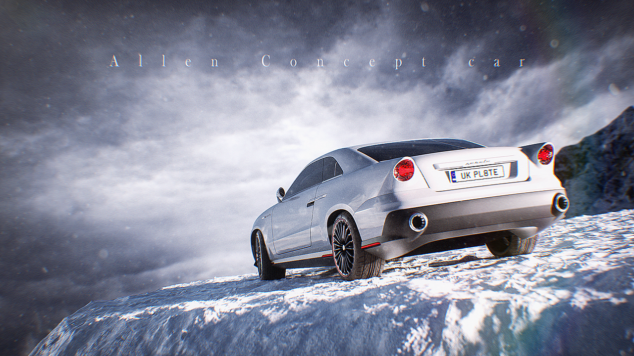 雪地概念小汽車渲染（圖ZMzMwMDQ0NDgw） - 機械/交通 - 站酷設(shè)計師913D_Allen原創(chuàng)素材 - 站酷ZCOOL