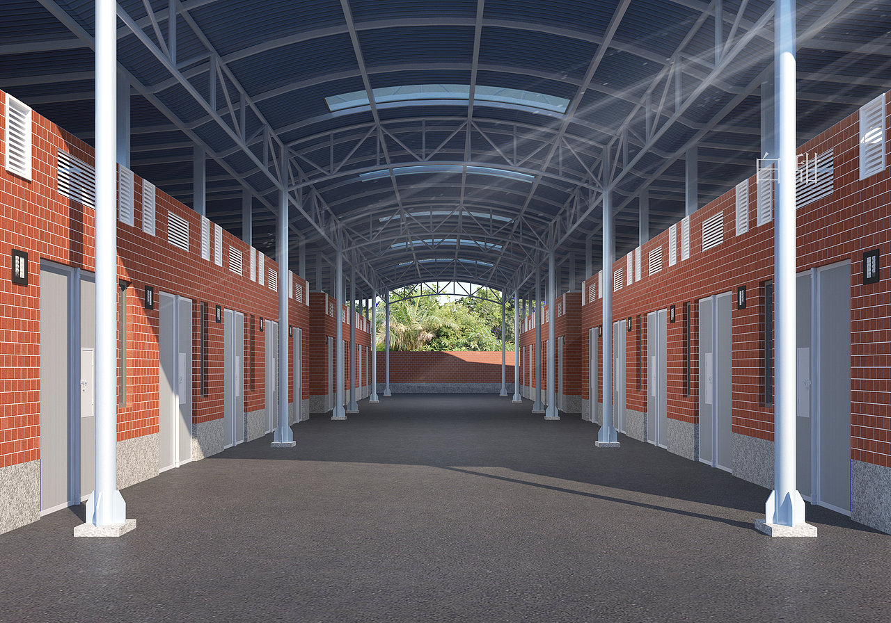 室外——厂房产业园区鸟瞰