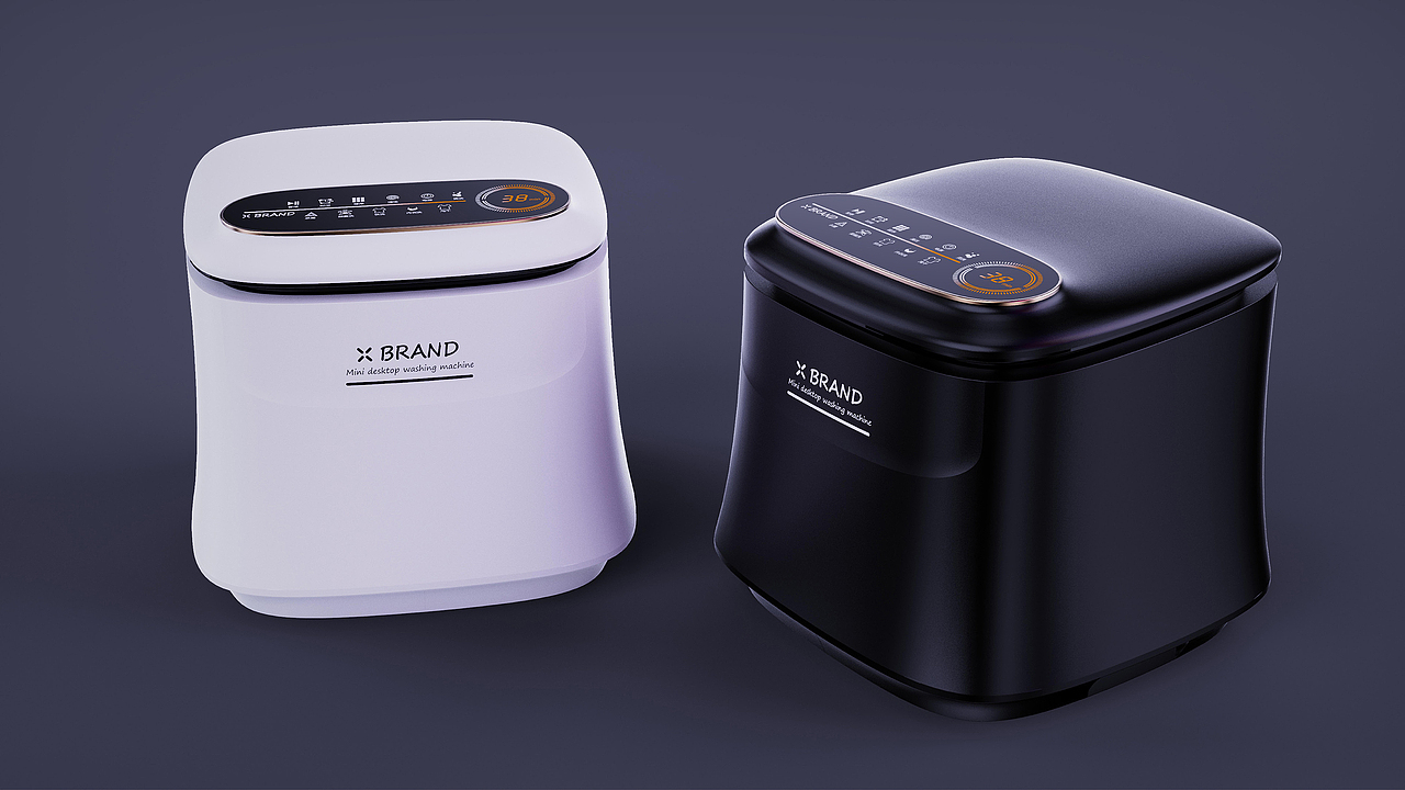 桌面迷你洗衣机（图ZMzA5MzgxNjM2） - 生活用品 - 站酷设计师柯凡工业设计平台原创素材 - 站酷ZCOOL