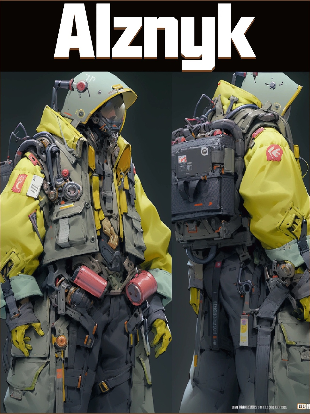 OK!分享一组科技感十足的AI服装展示设计关键词