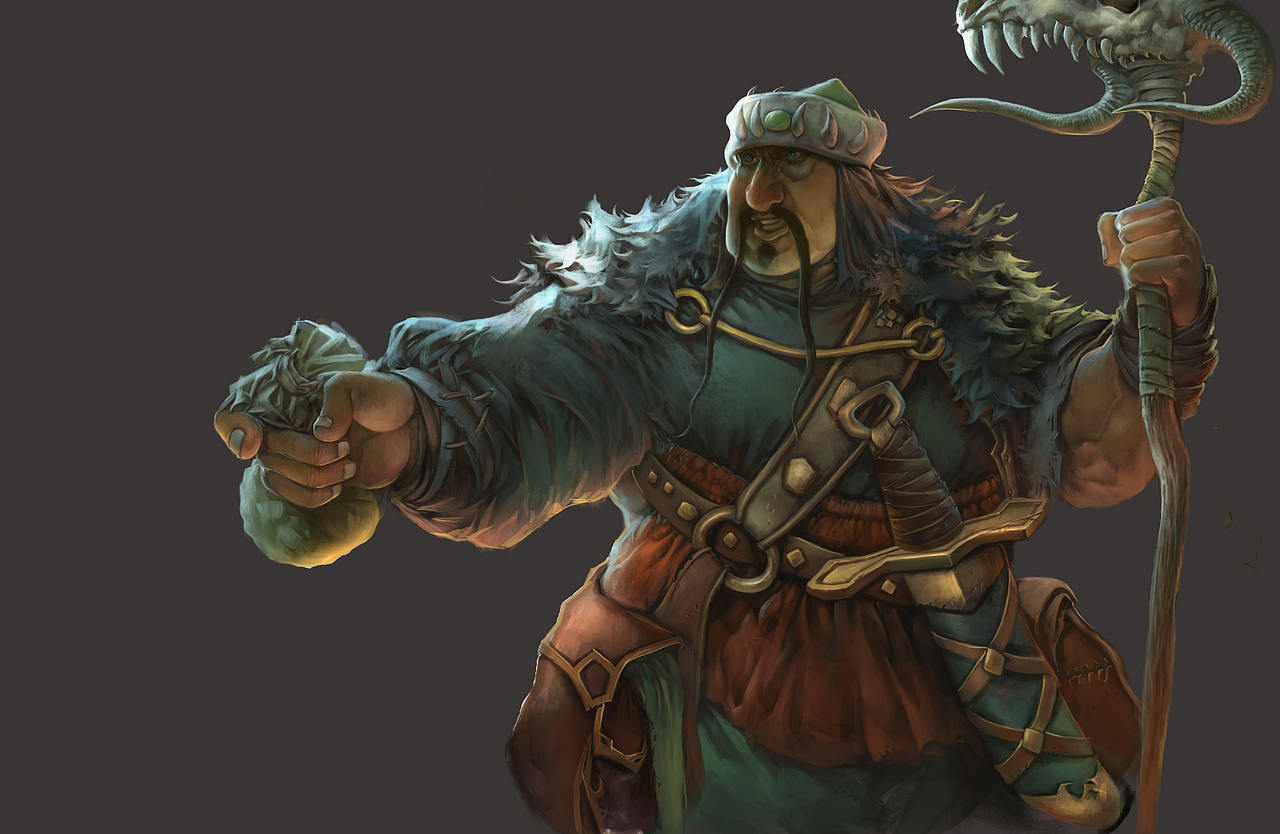 DOTA 2 宣传插画案例教程——天灾神秘商店之武器商人(图ZMzQxODIzODg4) - 商业插画 - 站酷设计师蝈蝈花菜哥原创素材 - 站酷ZCOOL