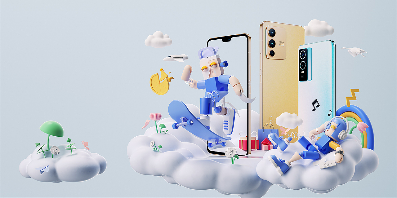 近期KV渲染合集（图ZMzA0NDQwNjIw） - 场景 - 站酷设计师风冷丿原创素材 - 站酷ZCOOL