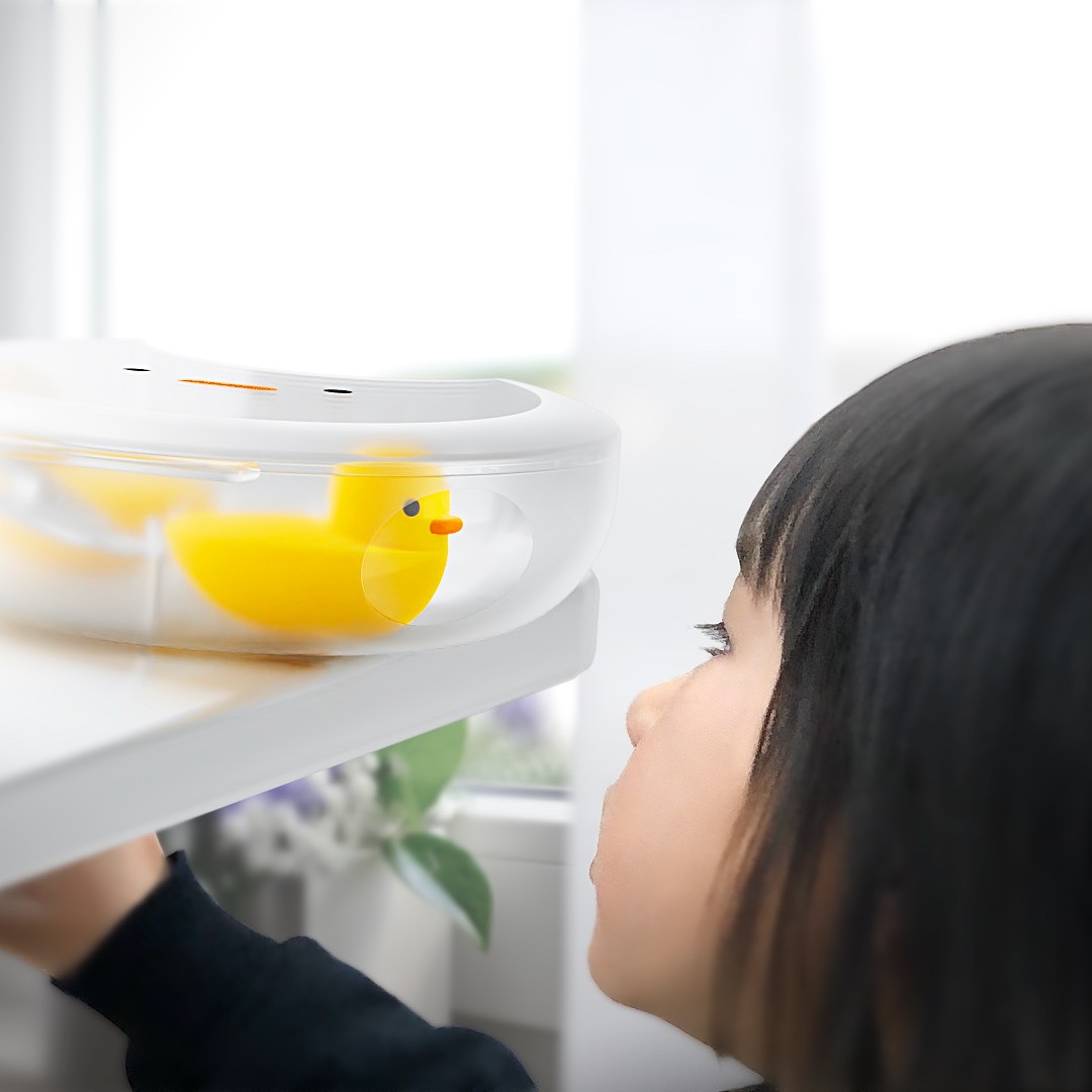 BB+ 宝宝加｜DuckDuck光盘鸭 婴童餐盘套装产品渲染（图ZMzAyNDc3MDY4） - 生活用品 - 站酷设计师LazyPozi原创素材 - 站酷ZCOOL