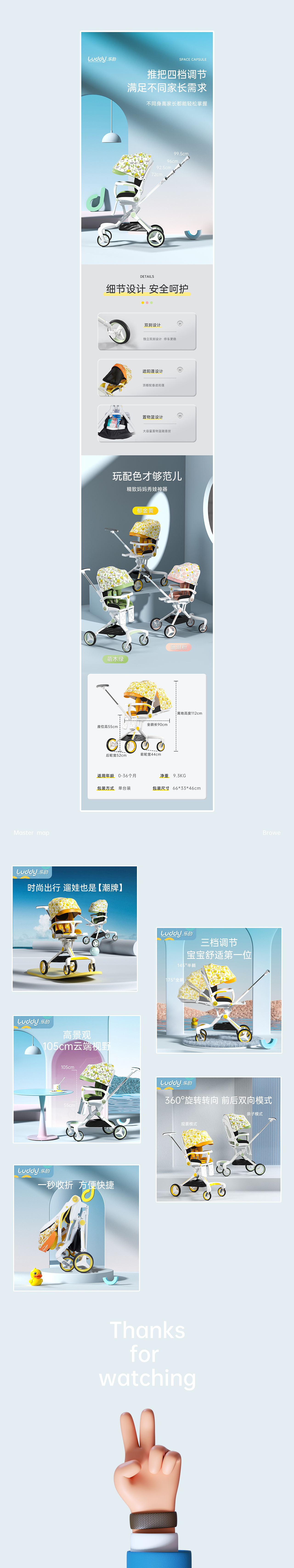 儿童三轮车和遛娃神器（图ZMzEzMzMwNjI4） - 电商 - 站酷设计师盘林西尼原创素材 - 站酷ZCOOL