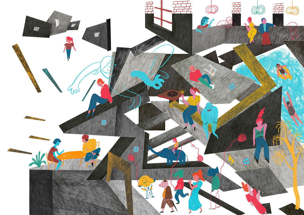 2022上半年其他的练习（图ZMzA3NTEzODg0） - 新锐潮流插画 - 站酷设计师makigugugu原创素材 - 站酷ZCOOL