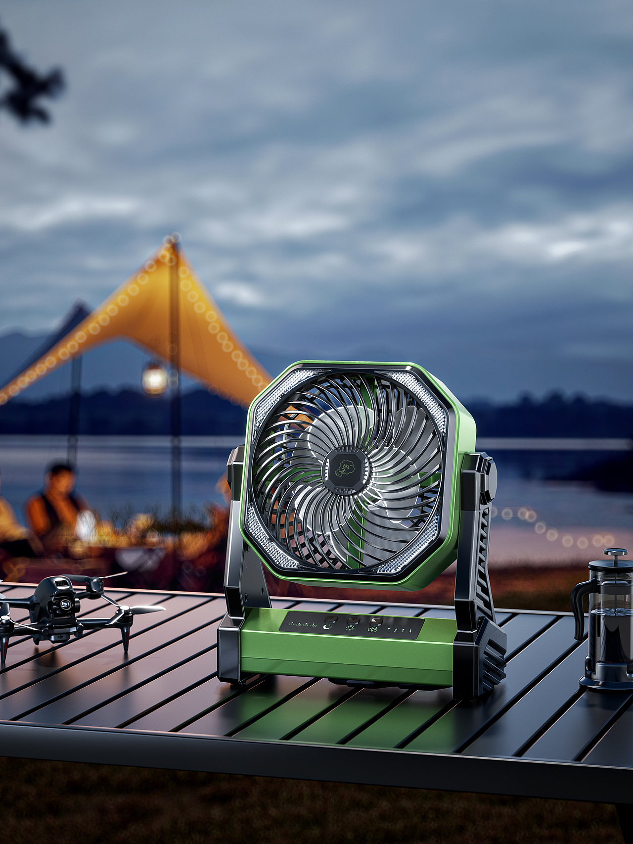 最近的一些风扇渲染