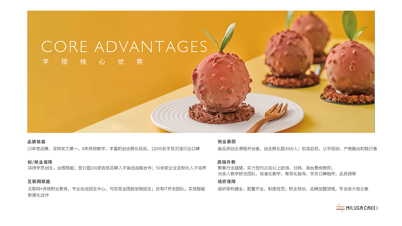 烘焙蛋糕餐饮提案PPT画册品牌画册