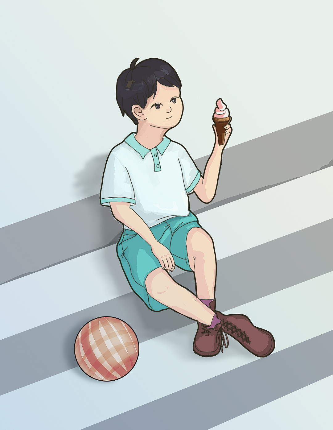 夏日看台（图ZMzEyNzgwOTMy） - 创作习作 - 站酷设计师姜一行原创素材 - 站酷ZCOOL