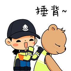 郑州交警3-郑州铁骑表情包发布（图ZMzYyNzM5NjY0） - IP形象 - 站酷设计师郭小蜗原创素材 - 站酷ZCOOL