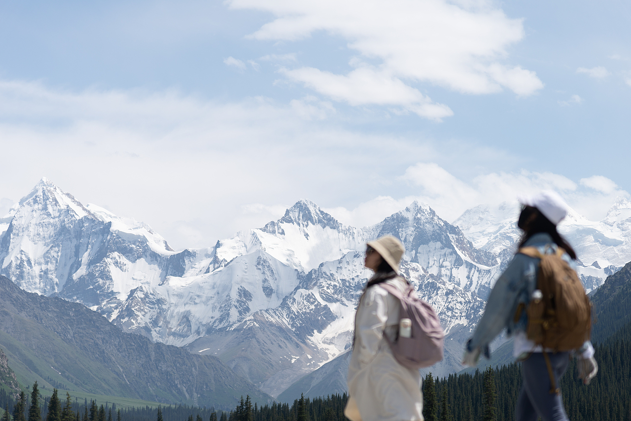 【旅拍】新疆夏塔——向着雪山前进