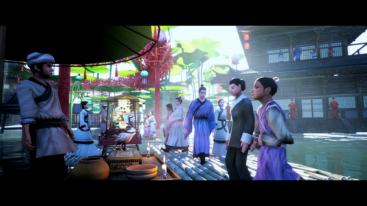 【UE4】【blender】平康坊（图ZMzA4Njc3NTQ4） - 动画/影视 - 站酷设计师Nia_a原创素材 - 站酷ZCOOL