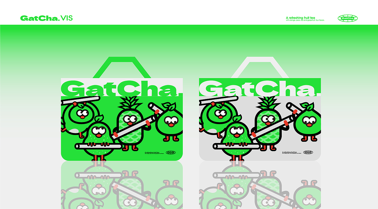 GATCHA｜新派水果茶饮店（图ZMzM3MzI5NzY0） - 品牌 - 站酷设计师雅信品牌设计前沿原创素材 - 站酷ZCOOL