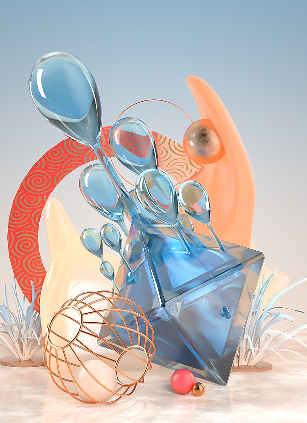 七月上旬化妆品精华液刀具作品集