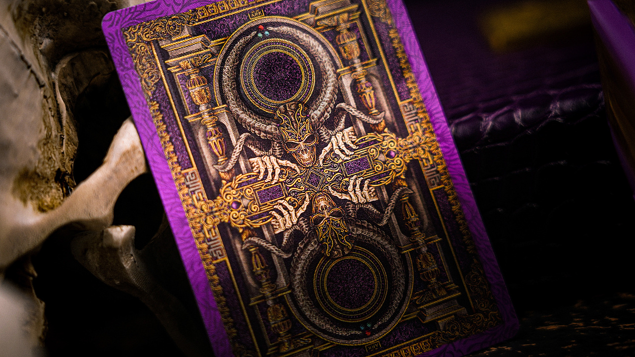 Devildom 恶魔收藏纸牌扑克皮盒木盒套装设计（图ZMzQyMjI0MDAw） - 包装 - 站酷设计师ARK方舟扑克原创素材 - 站酷ZCOOL