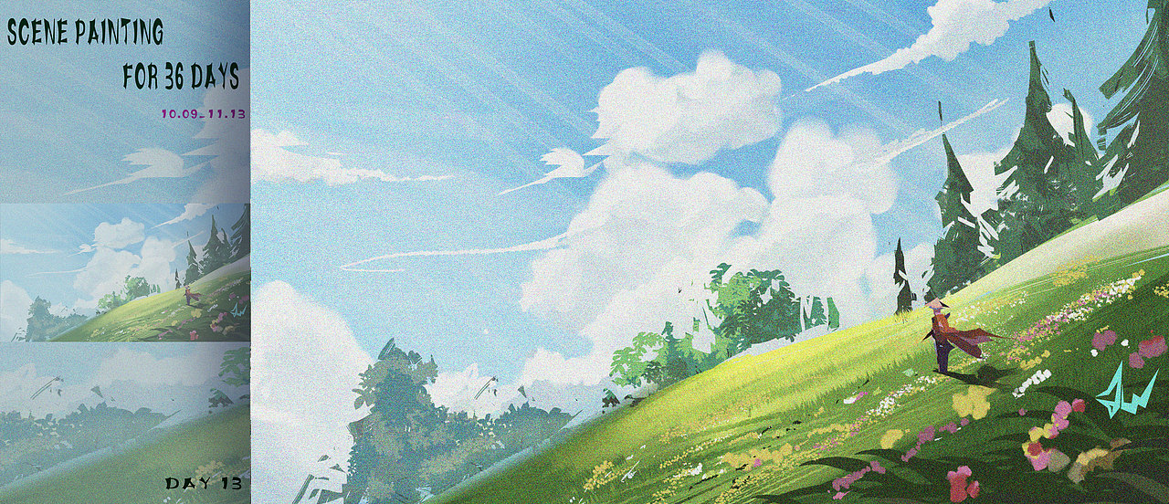 36天场景速途练习打卡（图ZMzIyOTIxNDQw） - 游戏原画 - 站酷设计师JW733原创素材 - 站酷ZCOOL