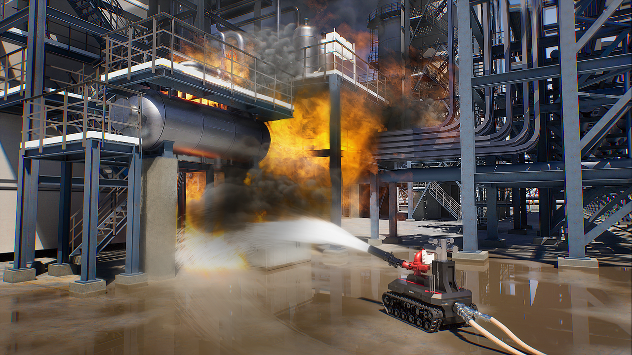 七腾消防机器人