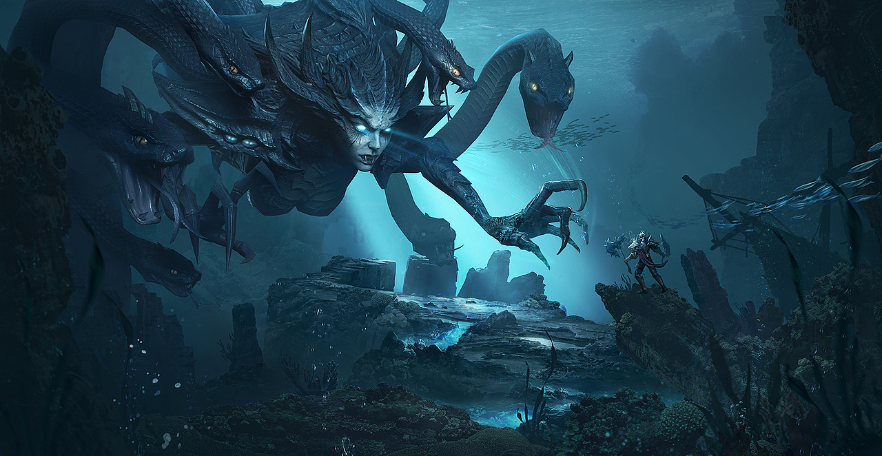 《黑暗之潮》怪物设定总结（图ZMzYwNjc5NzU2） - 概念设定 - 站酷设计师lv歌原创素材 - 站酷ZCOOL