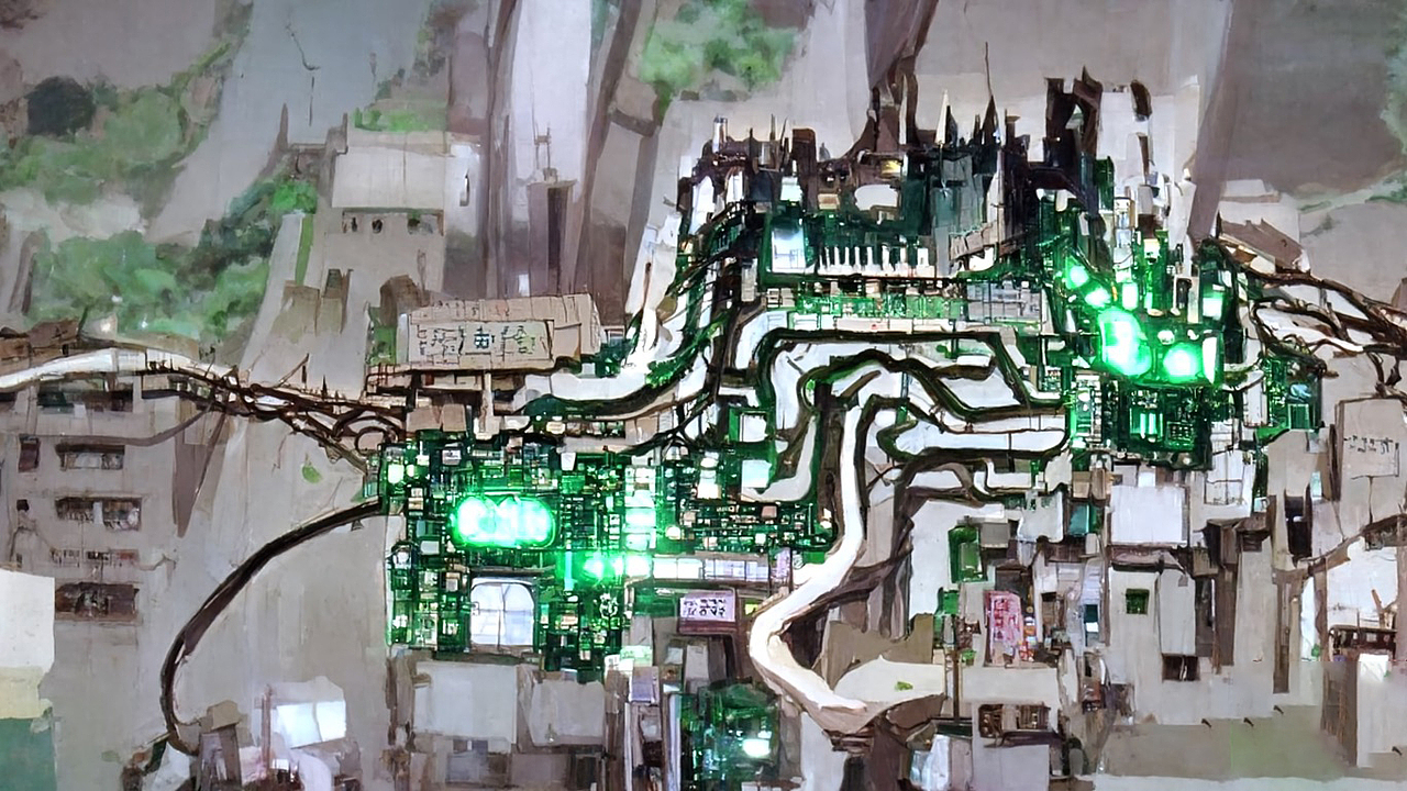 #wow+数字艺术nft科学机器人电子信息技术数字精密芯片