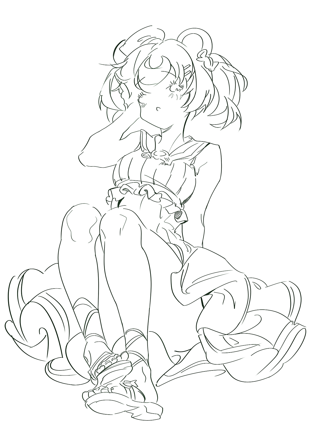 练习数位板线稿（图ZMzIwMTUwNTk2） - 创作习作 - 站酷设计师李打我噻原创素材 - 站酷ZCOOL