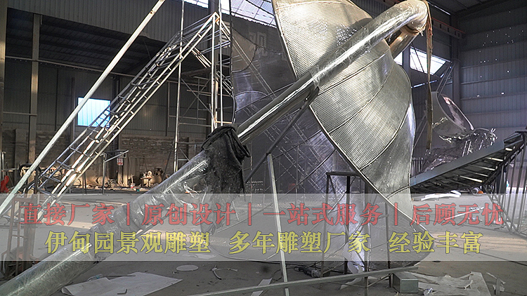 景区雕塑设计制作、不锈钢镂空荷叶雕塑、造型美观（图ZMzI1NTA2Nzgw） - 景观设计 - 站酷设计师伊甸园校园雕塑厂原创素材 - 站酷ZCOOL