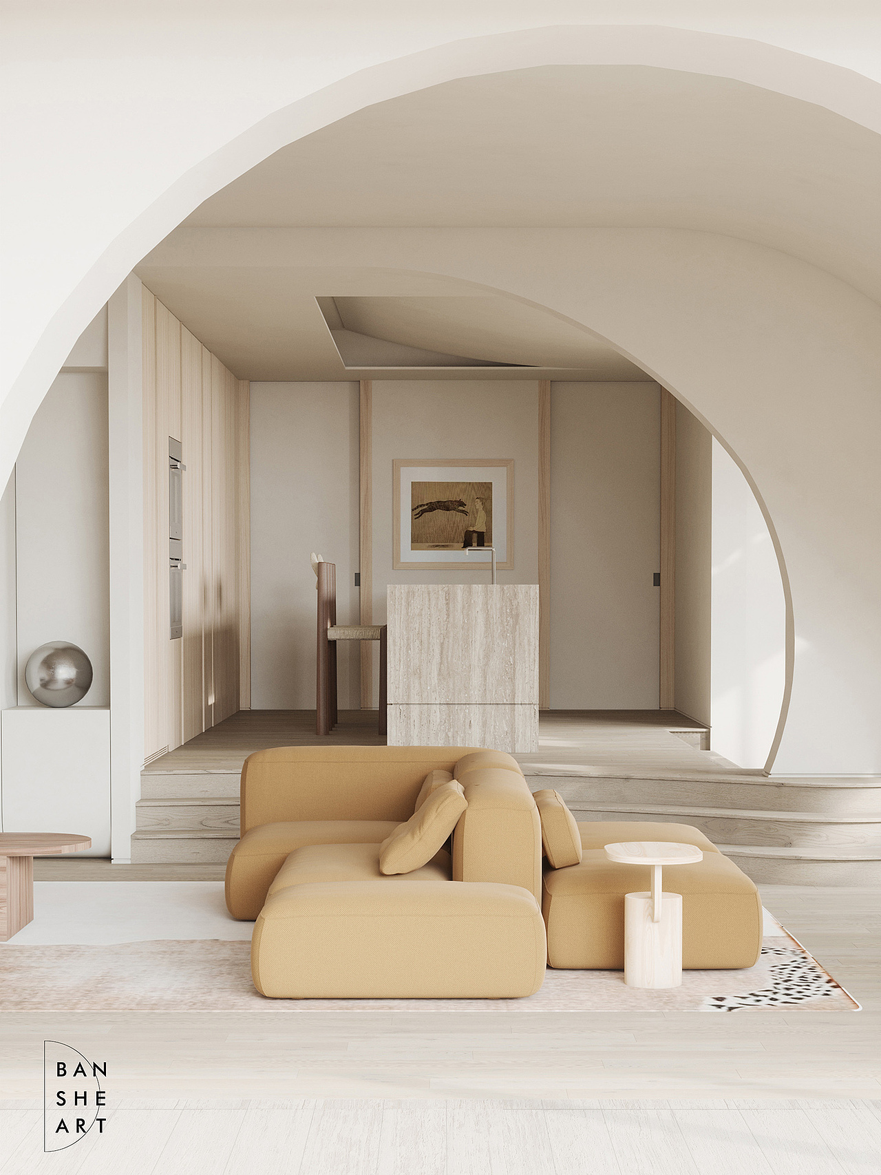 济南半舍空间设计|法式浪漫设计