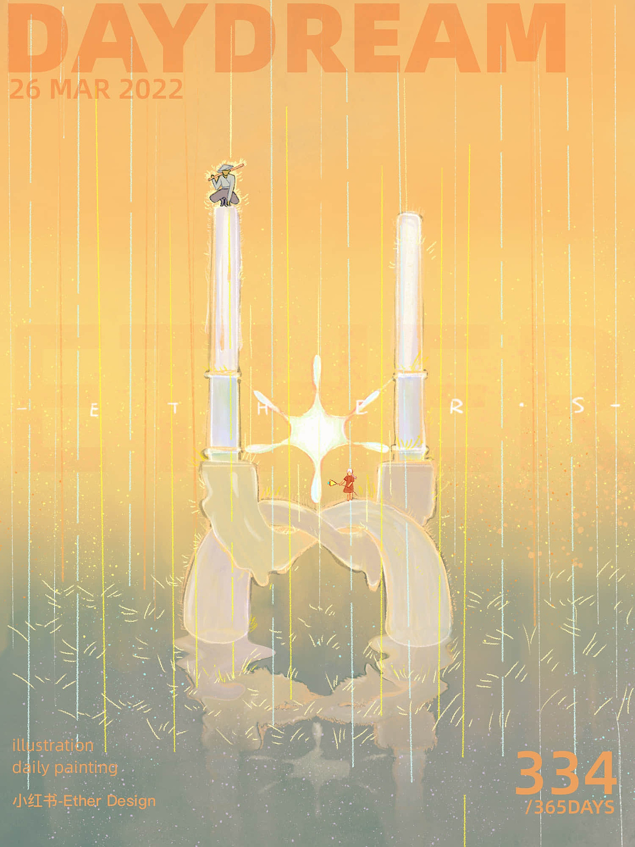 iPad日绘365天挑战D365/365(0319-0426)