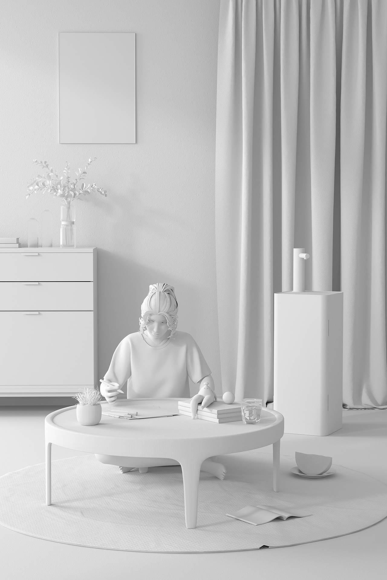 茶吧机/饮水机/室内场景渲染（图ZMzEzODcwMzc2） - 产品 - 站酷设计师Jarger原创素材 - 站酷ZCOOL