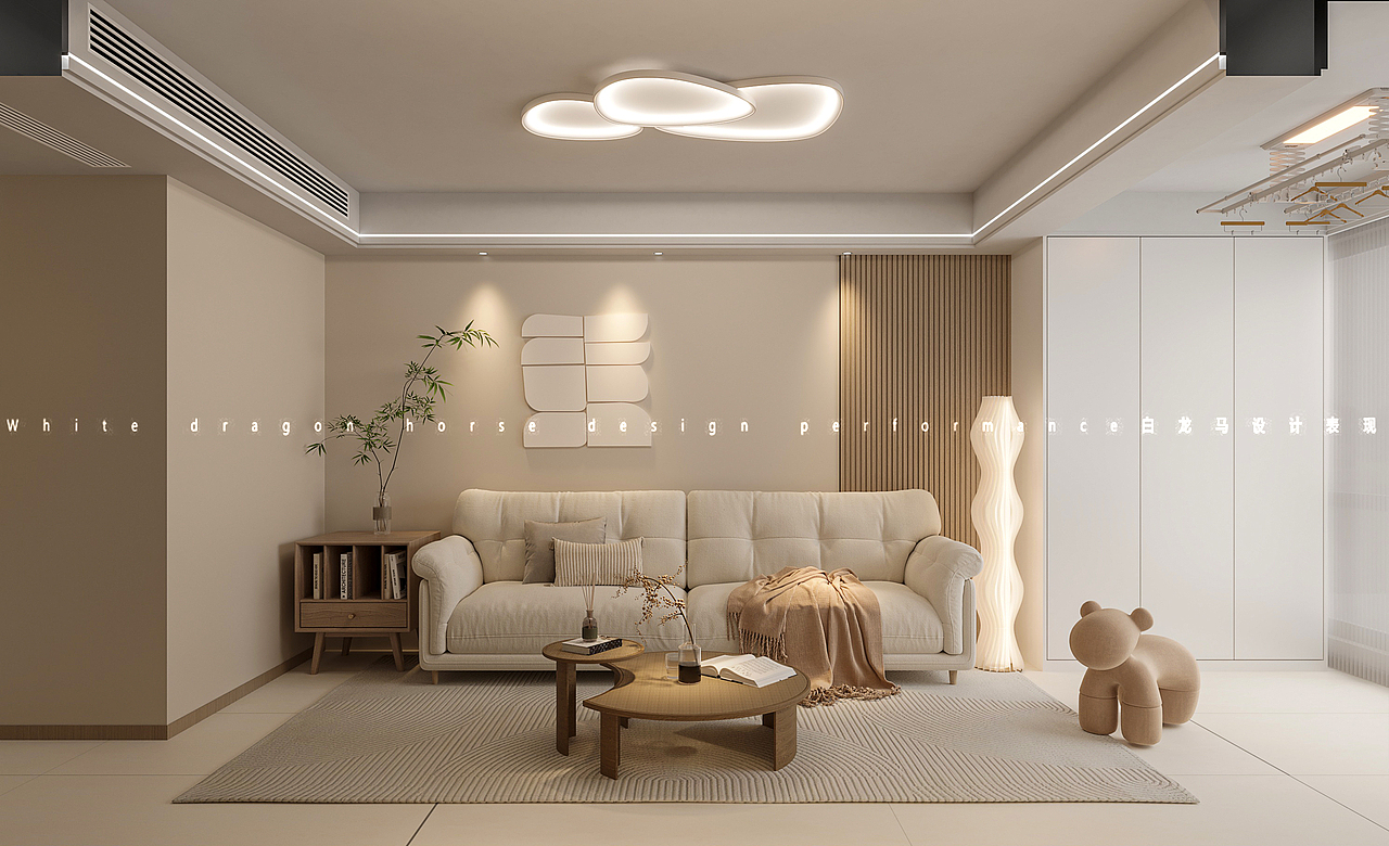 原木客餐厅—白龙马效果图