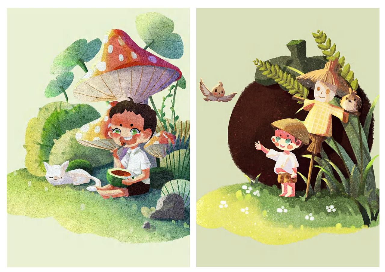 2021--2022年的一些作品总结（图ZMzIwNDc2OTQ0） - 商业插画 - 站酷设计师东南v原创素材 - 站酷ZCOOL