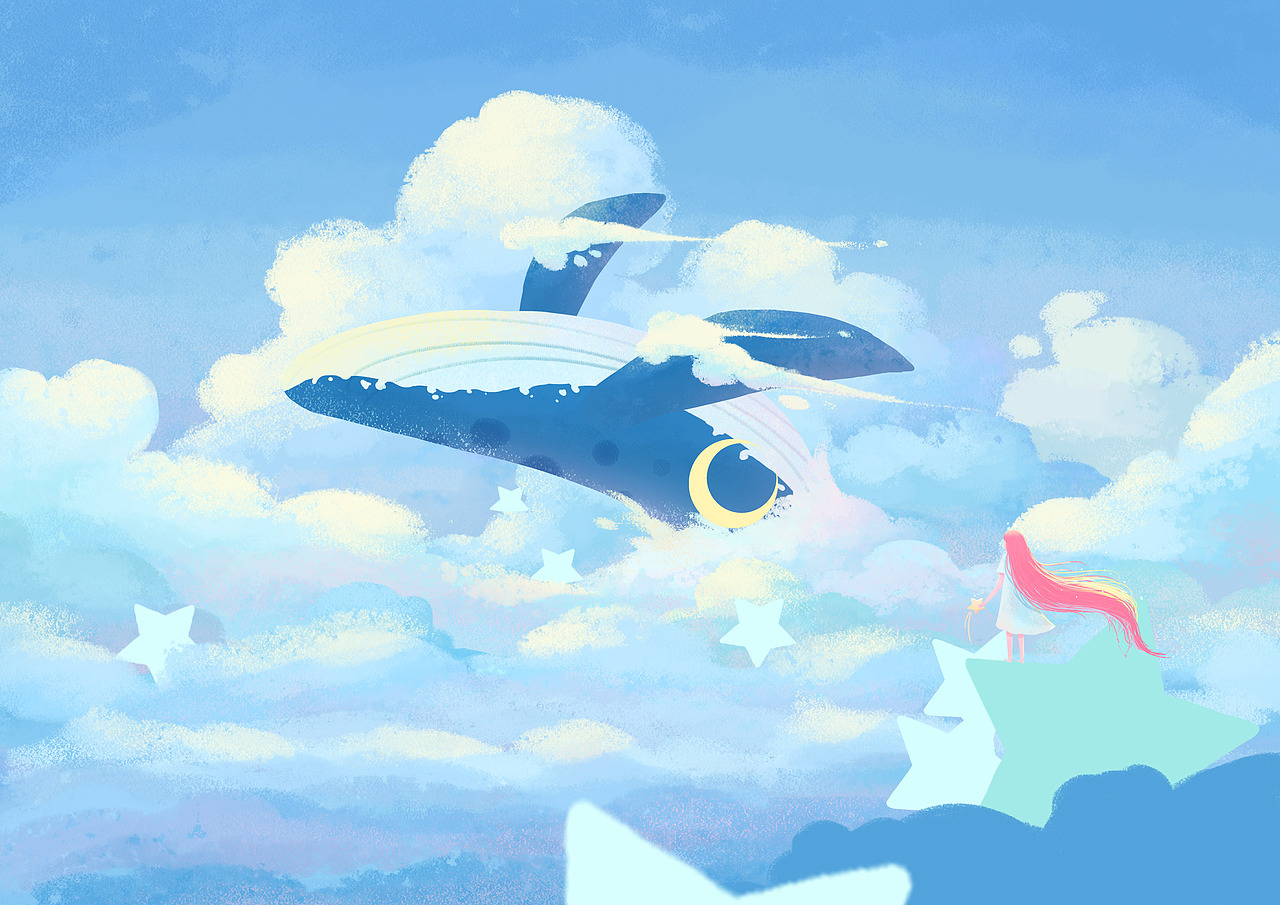 鲸缘|鲸云（图ZMjk5Mzk5MDE2） - 创作习作 - 站酷设计师首席懒神原创素材 - 站酷ZCOOL