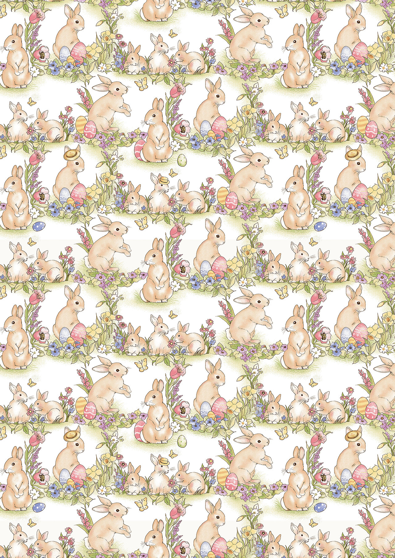 布料插画印花-写实水彩