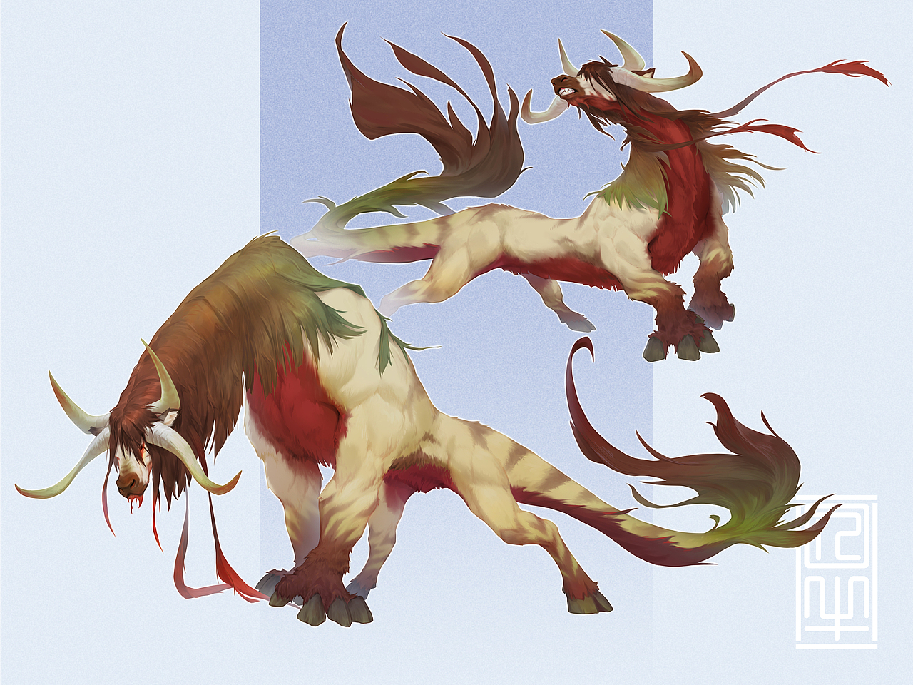 龙生九子（图ZMzQwMTk2OTY4） - 概念设定 - 站酷设计师StarrrrrrryChen原创素材 - 站酷ZCOOL