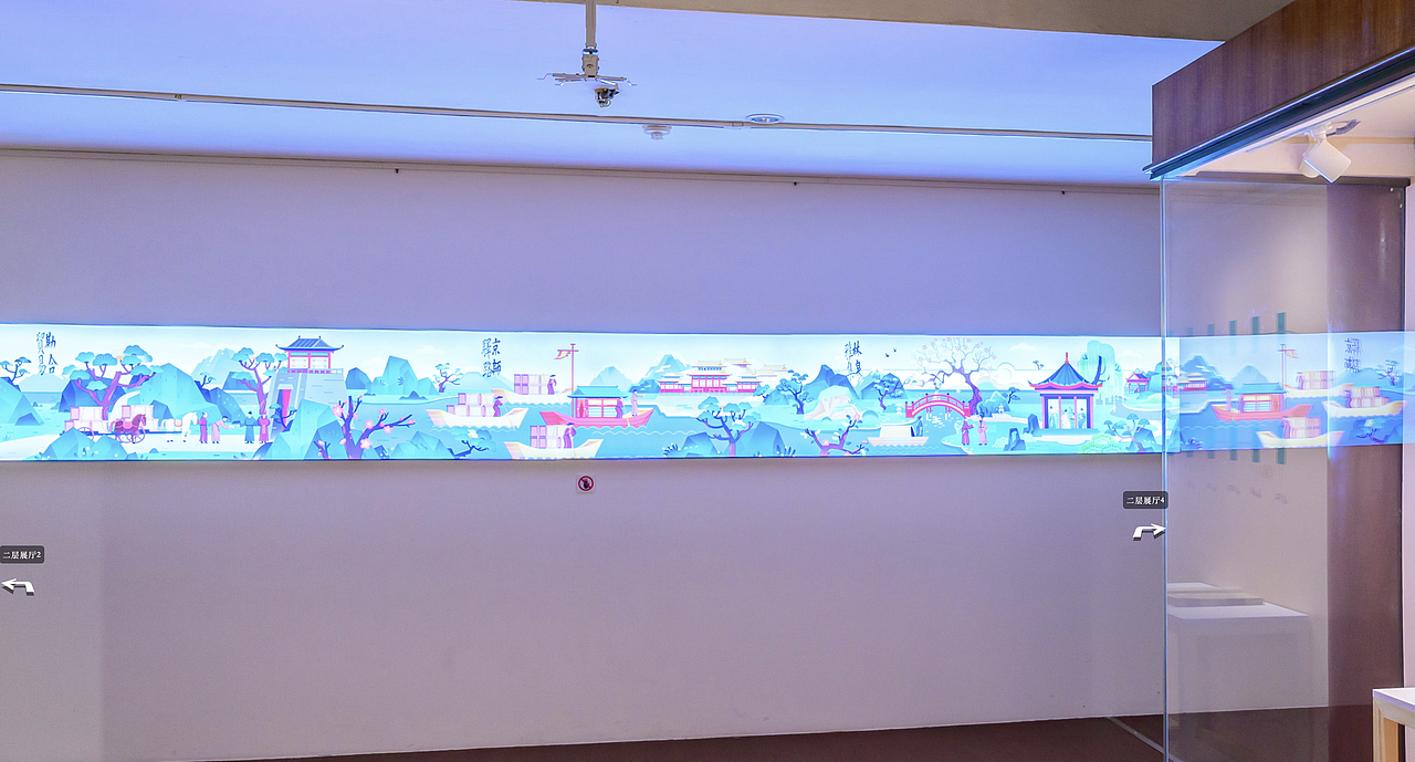 天一阁博物馆——海河之冲插画